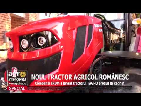 Noul tractor românesc de Reghin a fost omologat de RAR București