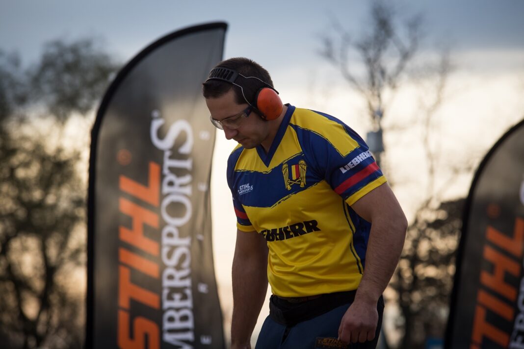 Ionel Marinita stihl timbersports mondial lemne