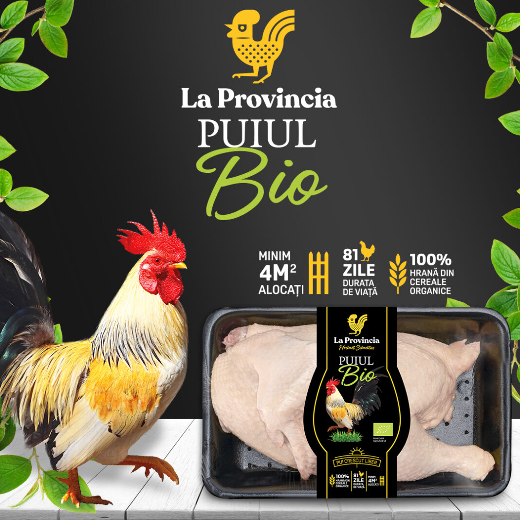 La Provincia, brand al Grupului Carmistin, a lansat gama ”Puiul Bio”