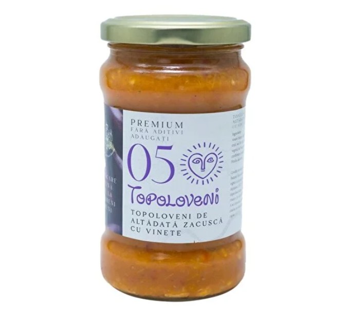 zacusca topoloveni - traditionala