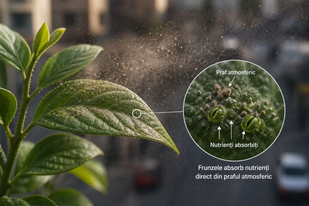 Plantele pot absorbi nutrienți direct din praful atmosferic